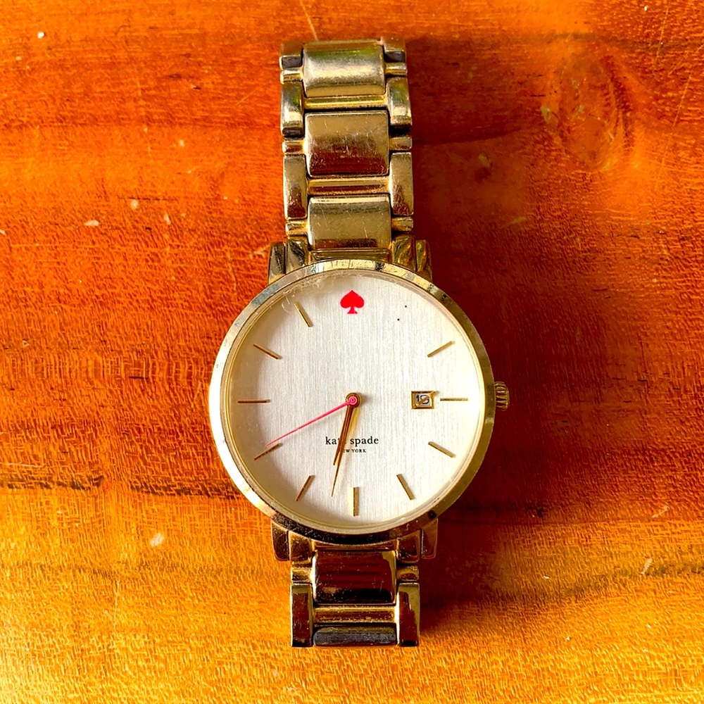 Kate Spade women’s gold watch